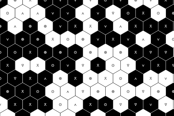 genuary2026.07: boolean algebra