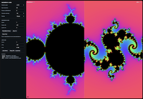 mandelbrotjulia screenshot